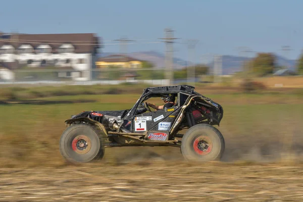 Sarata Monteoru Buzau Romania October 2018 Unknow Competitor Gtc Trophy — Stock Photo, Image