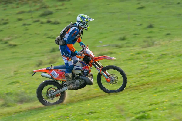 Sibiu Romania 7月28日 Red Bull Romaniacs Hard Enduro Rallyで知られていないライバル 世界で最も過酷なエンデューロ — ストック写真