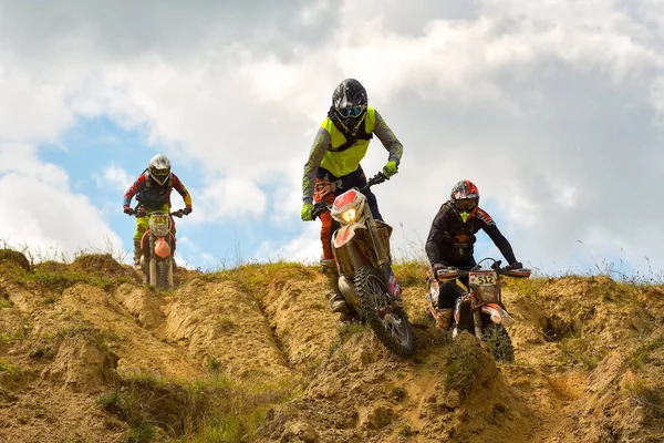 Sibiu Roumanie Juillet Participant Inconnu Red Bull Romaniacs Hard Enduro — Photo