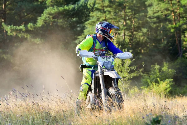 Sibiu Rumunsko Července Neznámý Konkurent Red Bull Romaniacs Hard Enduro — Stock fotografie