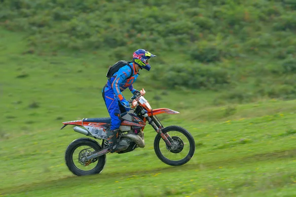 Sibiu Romania July Unknown Competitor Red Bull Romaniacs Hard Enduro — Stock Photo, Image