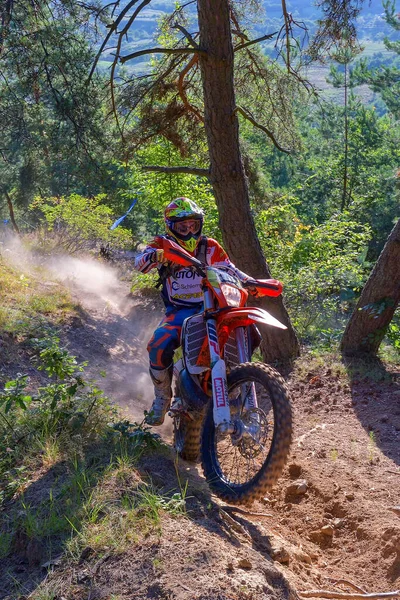 Sibiu Roumanie Juillet Participant Inconnu Red Bull Romaniacs Hard Enduro — Photo