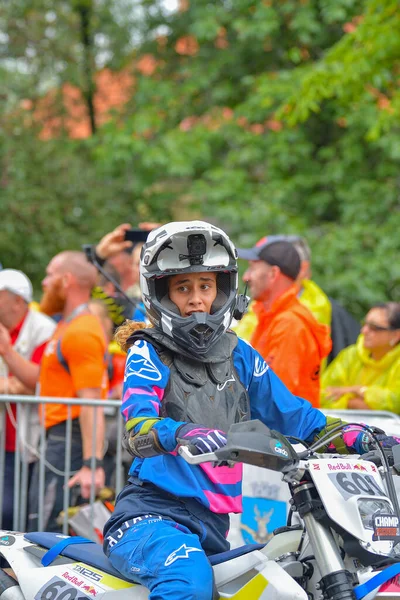 Sibiu Romania 7月24日 Red Bull Romaniacs Hard Enduro Rallyで知られていないライバル 世界で最も過酷なエンデューロ — ストック写真