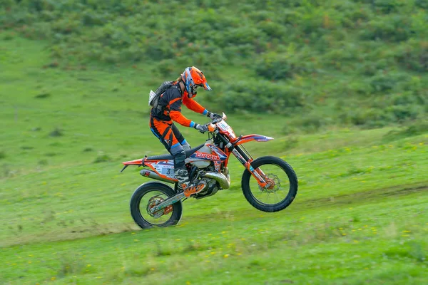 Sibiu Roumanie Juillet Participant Inconnu Red Bull Romaniacs Hard Enduro — Photo