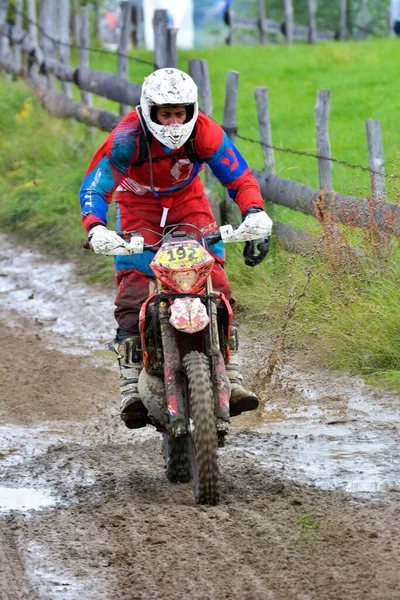 Sibiu Romeine Juli Juli Copetitors Red Bull Romaniacs Hard Enduro — Stockfoto