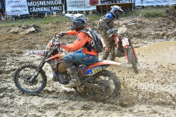 Sibiu Romania July Competitor Red Bull Romaniacs Hard Enduro Rally — 스톡 사진