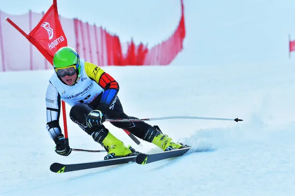 Brasov Romania Şubat 2017 Romanya Daki Genç Yarışmacılar Husqvarna Cup — Stok fotoğraf