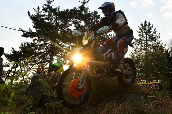 Sibiu Rumunia Lipiec Lipiec Podżegacze Red Bull Romaniacs Hard Enduro — Zdjęcie stockowe