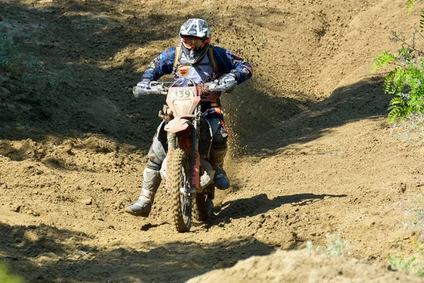 Sibiu Roumanie Juillet Participant Inconnu Red Bull Romaniacs Hard Enduro — Photo