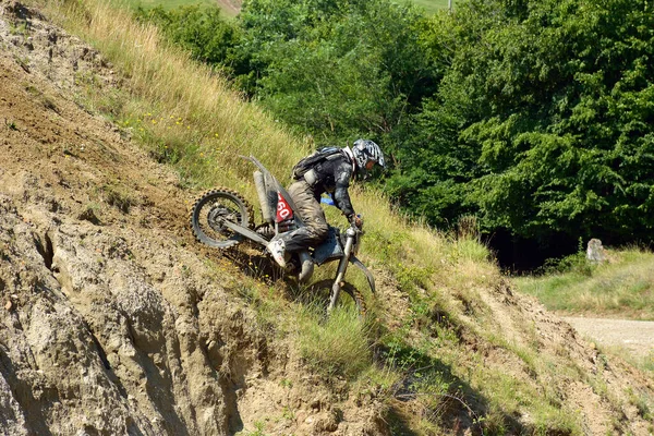 Sibiu Romania July July Ktm 오토바이와 불로마나 하드엔 경주를 세상에서 — 스톡 사진