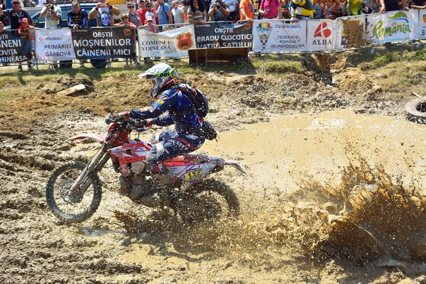 Sibiu Romania July Competitor Red Bull Romaniacs Hard Enduro Rally — Stockfoto