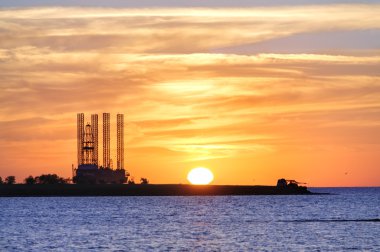 Kırım'da gün batımı