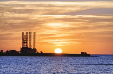 Kırım'da gün batımı