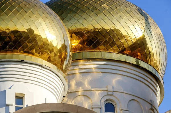 Glittering golden domes — Stock Photo, Image