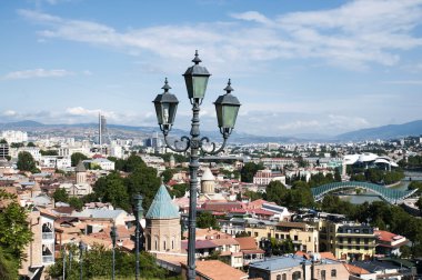 Tbilisi panoramik manzaralı