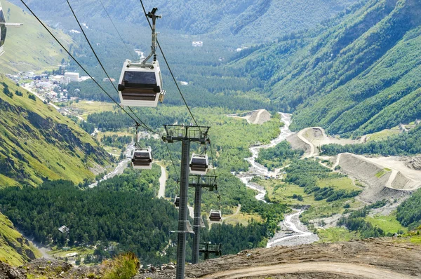 Elbruz Dağı teleferik.