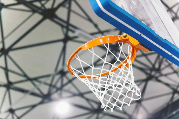 Баскетбольний Баскетбол Спортивній Арені Оцінка Переможних Очок Баскетбольній Грі Фон — стокове фото