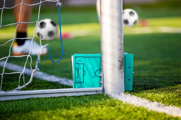 Calcio calcio strategia di pianificazione consiglio — Foto Stock