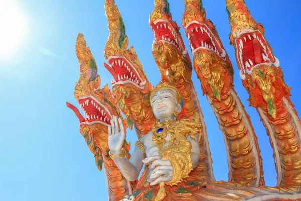 Wat Wang Nam Yen Hay Gran Hermoso Chedi Que Contiene — Foto de Stock