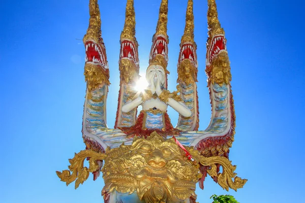 Wat Wang Nam Yen Hay Gran Hermoso Chedi Que Contiene — Foto de Stock