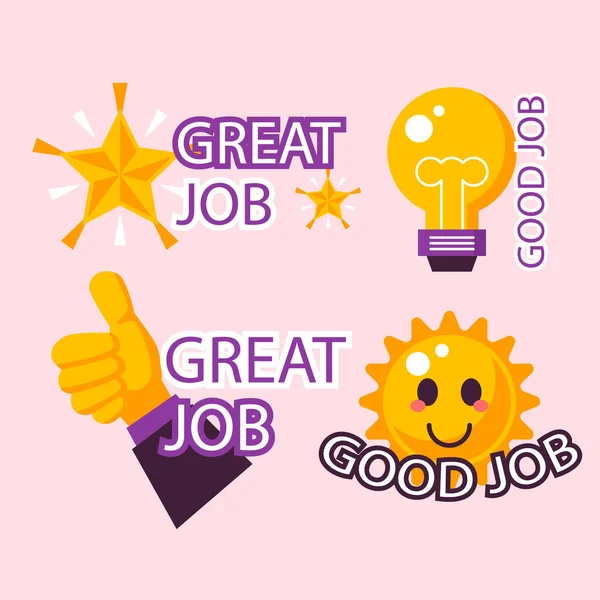 Good Job Badgeストックベクター ロイヤリティフリーgood Job Badgeイラスト ページ 3 Depositphotos