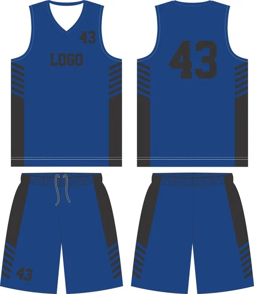 Blank Basketball Uniform Template (1) - TEMPLATES EXAMPLE