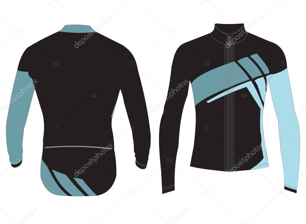 Custom Cycling Jerseys Designs and templates Vector