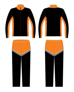 Özel Tasarımlar Parça Giysileri Şablon Çizim Vektörleri