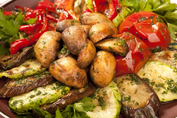 Baked vegetarian food — Stock Photo, Image