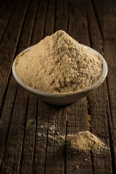 Asafoetida en polvo en primer plano — Foto de Stock