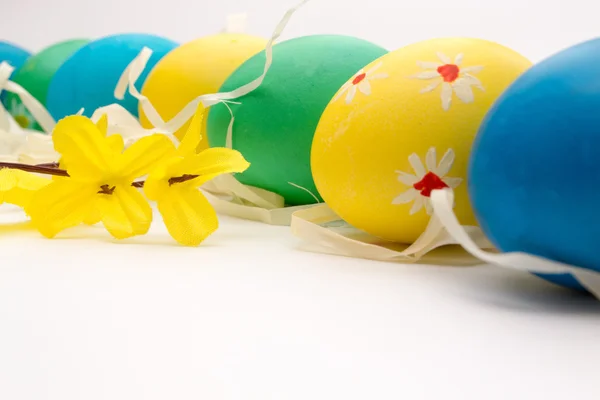 Paskalya ve Paskalya yumurtaları — Stok fotoğraf