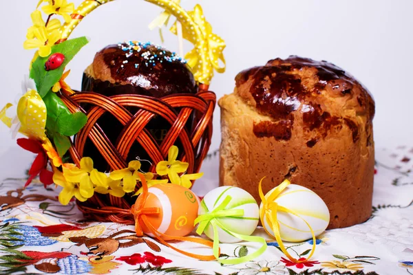 Cesta de Pascua —  Fotos de Stock