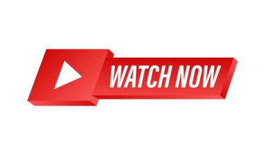 Canlı Rozet, simge, logo vektörü illüstrasyonunu izle