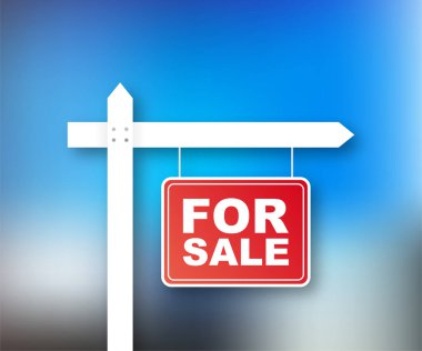 İndirimli etiket. Pazarlama tasarımı için satılık tabela. Vektör stok illüstrasyonu.