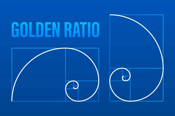 Gyllene ransonen. Abstrakt geometrisk bakgrund. Illustration av vektorbeståndet. — Stock vektor