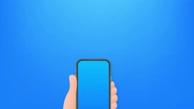 Bot kullanıcıya sesleniyor. Gülümseyen müşteri hizmetleri robotu. resimleme.
