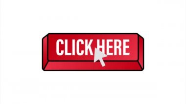 El işaretleyicisi tıklayarak buraya tıklayın. hisse illüstrasyonu.