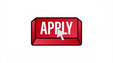 İmleç tuşu ile uygula. İnternet simgesi. İşaret tıklama simgesi. hisse illüstrasyonu.