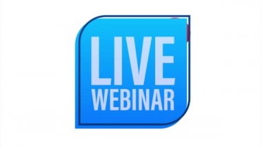 Canlı giyim etiketi. Beyaz arkaplanda düz resimleme.