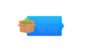 Pazarlama tasarımı için sipariş verin. Web, grafik, afiş. Web sitesi simgesi. Web sitesi şablonu. hisse illüstrasyonu.