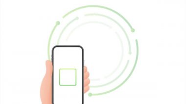 İşaretli akıllı telefon ya da baloncukta kene uyarısı. Onaylanmış bir seçim. İşaretleri kabul et ya da onayla.