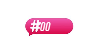 Metoo hashtag 'i Perşembe günü geri dönüş sembolü. Hareket grafikleri.