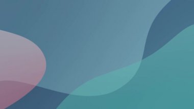 Mavi ve yeşil arkaplan soyut uçucu şablonu. Geometrik desen. Dalga deseni. Dinamik sıvı. Hareket grafikleri.