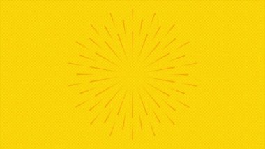 Trivia gecesi yazılı kurdele afişi, pop sanat tarzında poster. Hareket tasarımı.