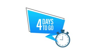 Alarmlı simgeye geçmek için 4 gün. Hareket grafikleri.