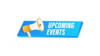 El ele megafon - Yaklaşan olaylar. Hareket grafikleri.