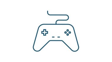 Beyaz arka planda teknoloji simgesi. Bilgi teknolojisi. Dijital iletişim. Aygıt simgesi. Genel ağ bağlantısı. hisse illüstrasyonu.