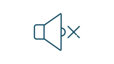 Düz stil müzik ikonu. Müzik, ses, plak ikonu. hisse illüstrasyonu.