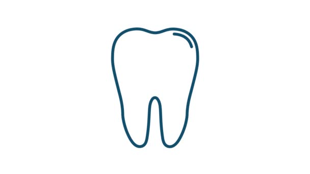 Infografía con icono sanitario para el diseño médico. Seguro médico. Gráficos en movimiento. — Vídeo de stock