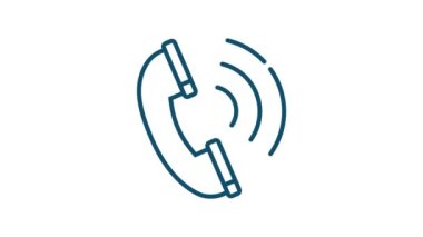 Web simgesi seti. İş için. E- posta simgesi. Görüntülü konuşma. Hareket grafikleri.